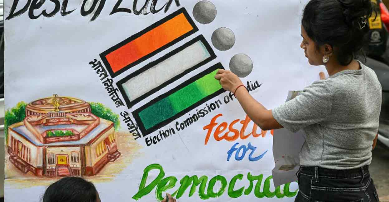 The Election Commission is fully authorised to investigate any violation of the Code and pronounce punishment. Photo: AFP